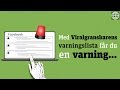 Viralgranskarens varningslista  from Chrome web store to be run with OffiDocs Chromium online