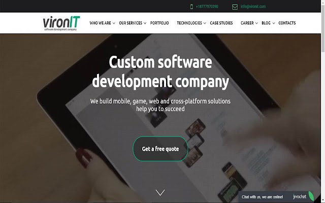 Vironit  from Chrome web store to be run with OffiDocs Chromium online
