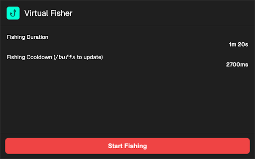 Virtual Fisher Extension  from Chrome web store to be run with OffiDocs Chromium online
