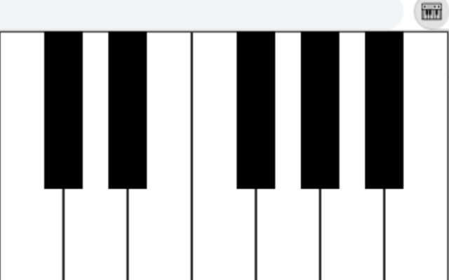 Virtual Piano  from Chrome web store to be run with OffiDocs Chromium online