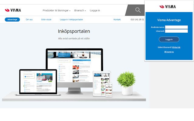 Visma SFVF  from Chrome web store to be run with OffiDocs Chromium online