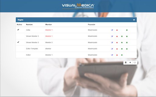 Visual Medica MultiMonitor  from Chrome web store to be run with OffiDocs Chromium online