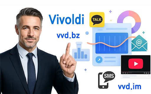 Vivoldi: URL Shortener Free. Short URLs. Reduce Links.  from Chrome web store to be run with OffiDocs Chromium online