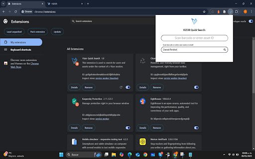 Vizor Quick Search  from Chrome web store to be run with OffiDocs Chromium online
