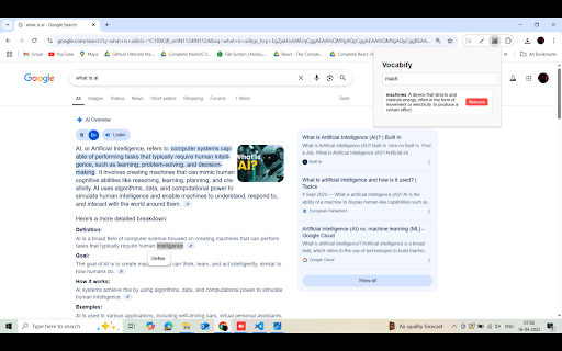 Vocabify  from Chrome web store to be run with OffiDocs Chromium online