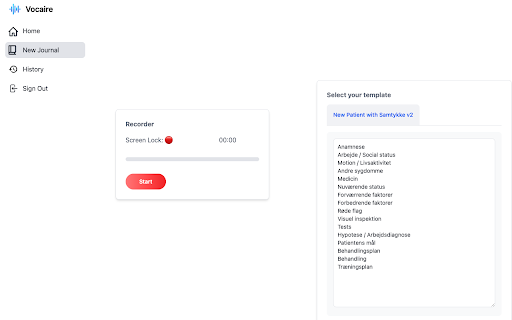 Vocaire Autostarter  from Chrome web store to be run with OffiDocs Chromium online