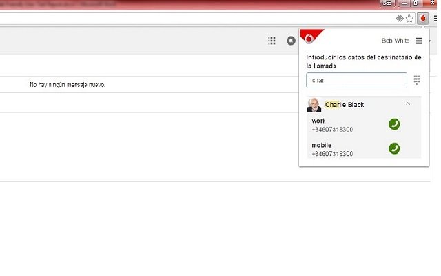 Vodafone Chrome Extension  from Chrome web store to be run with OffiDocs Chromium online