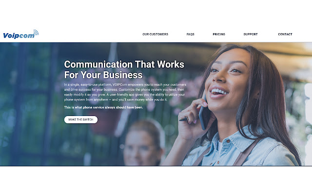 Voipcom Voice  from Chrome web store to be run with OffiDocs Chromium online