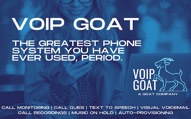 VOIP GOAT  from Chrome web store to be run with OffiDocs Chromium online