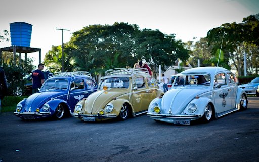 Volkswagen Beetle Trio: A Symphony of Classic Style and Custom Flair  from Chrome web store to be run with OffiDocs Chromium online