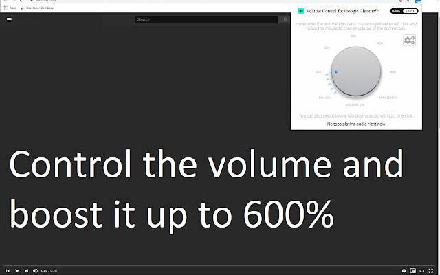 Kontrol Volume untuk Google Chrome™ dari toko web Chrome untuk dijalankan dengan OffiDocs Chromium online