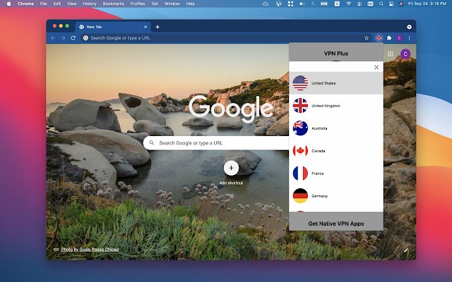 VPN Plus VPN Terbaik untuk Chrome daripada kedai web Chrome untuk dijalankan dengan OffiDocs Chromium dalam talian