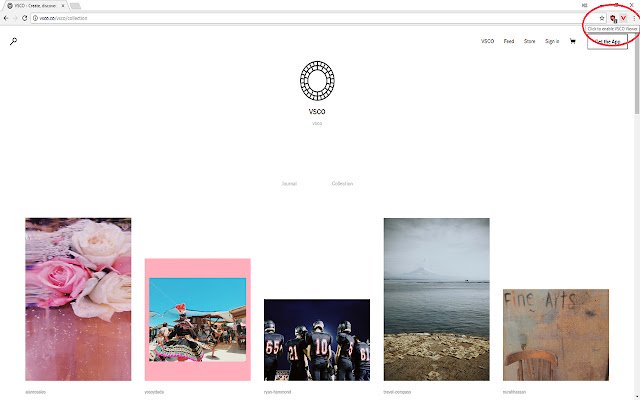 VSCO Viewer din magazinul web Chrome va fi rulat cu OffiDocs Chromium online