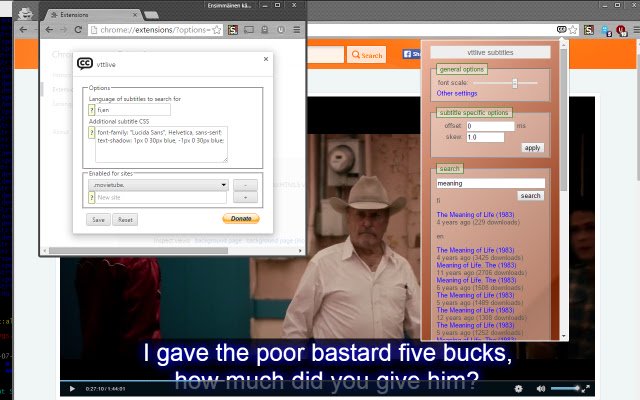 vttlive  from Chrome web store to be run with OffiDocs Chromium online