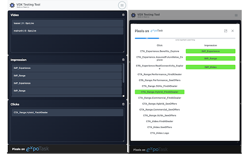 VTT React  from Chrome web store to be run with OffiDocs Chromium online