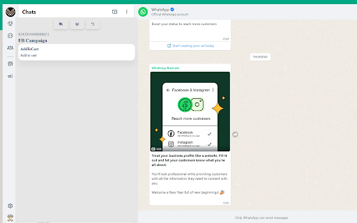 Wacapi from Chrome web store to be run with OffiDocs Chromium online Wacapi from Chrome web store to be run with OffiDocs Chromium online