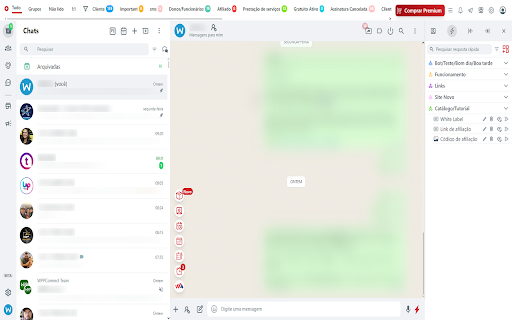 WaClinic  from Chrome web store to be run with OffiDocs Chromium online