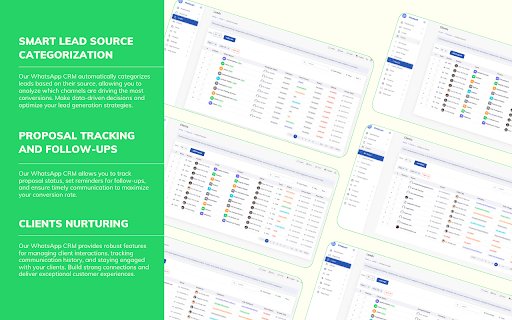 WACRM Ultimate WhatsApp CRM  AI Assistant  from Chrome web store to be run with OffiDocs Chromium online