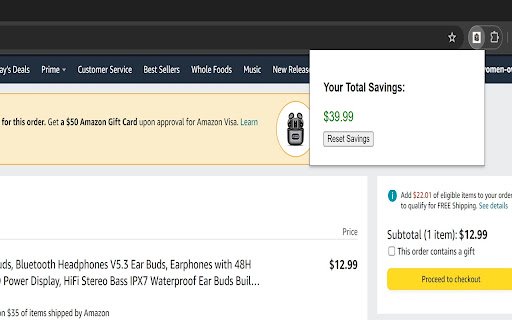 WalletWatchdog  from Chrome web store to be run with OffiDocs Chromium online