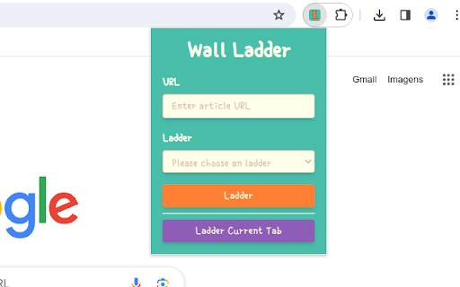 Wall Ladder  from Chrome web store to be run with OffiDocs Chromium online