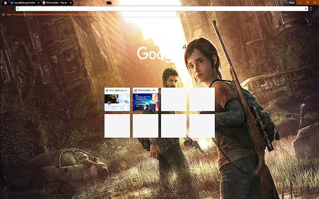Tapeta Ellie The Last of Us: Part II (2) ze sklepu internetowego Chrome do uruchomienia z OffiDocs Chromium online