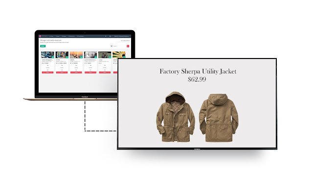 WallSign Digital Signage  from Chrome web store to be run with OffiDocs Chromium online
