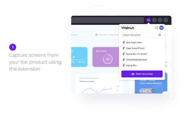 Walnut Sales Demo Platform de Chrome web store se ejecutará con OffiDocs Chromium en línea