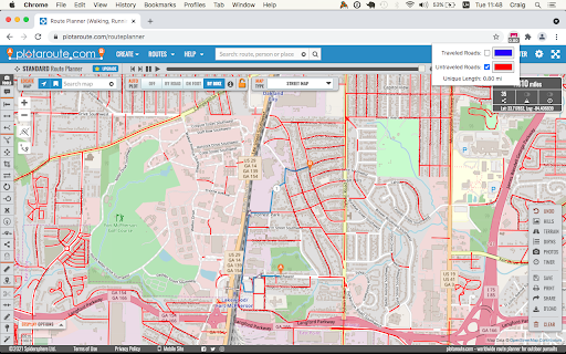 Wandrer Map Overlay  from Chrome web store to be run with OffiDocs Chromium online