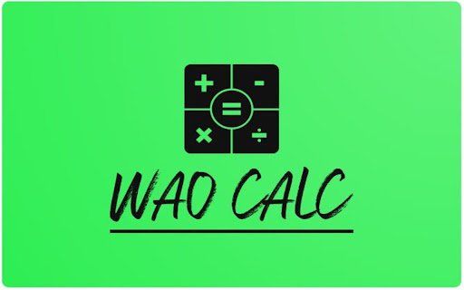 WAO History URL  from Chrome web store to be run with OffiDocs Chromium online