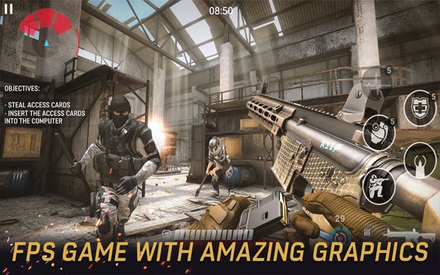 Warface: Global Operations Combat PvP Shooter  from Chrome web store to be run with OffiDocs Chromium online