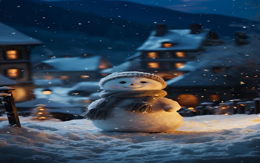 Warm and romantic winte wallpaper  from Chrome web store to be run with OffiDocs Chromium online