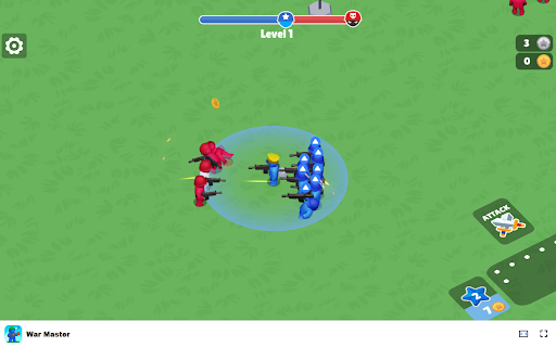 War Master Game Command your troops and conquer the battlefield!  from Chrome web store to be run with OffiDocs Chromium online