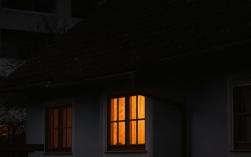 Warm Light Through a Window at Dusk  from Chrome web store to be run with OffiDocs Chromium online