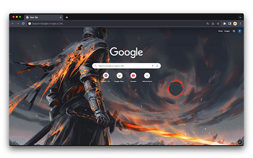 Warrior holding sword  from Chrome web store to be run with OffiDocs Chromium online