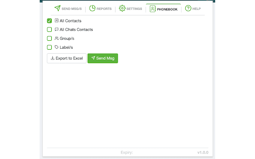 WA Sender BulkPro from Chrome web store to be run with OffiDocs Chromium online WA Sender BulkPro from Chrome web store to be run with OffiDocs Chromium online