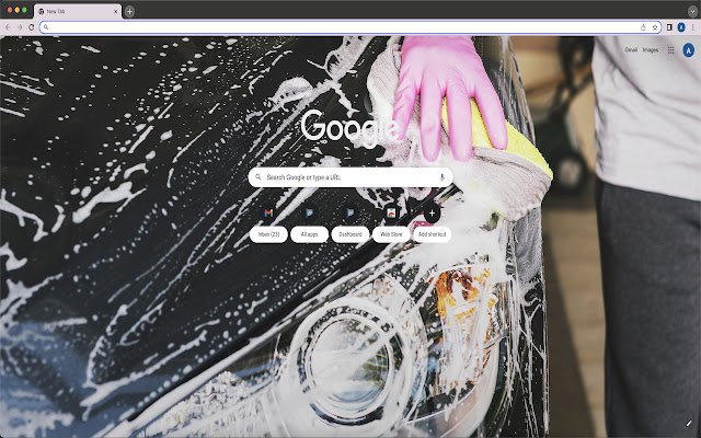 OffiDocs Chromium çevrimiçi ile çalıştırılacak Chrome web mağazasından Washing Gear Yeni Sekmesi