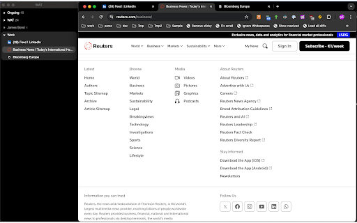 WAT  from Chrome web store to be run with OffiDocs Chromium online