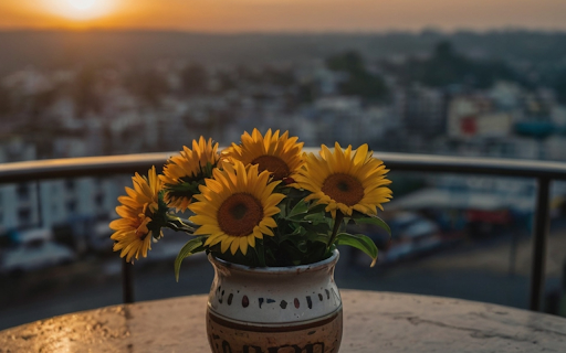Watch flowers and sunset  from Chrome web store to be run with OffiDocs Chromium online