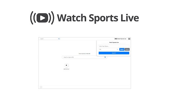 Bekijk Sports Live vanuit de Chrome-webwinkel die online kan worden uitgevoerd met OffiDocs Chromium