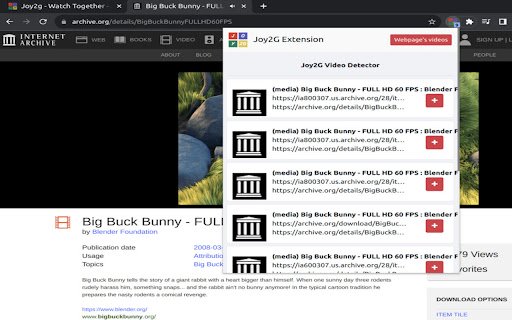 Watch Together On Joy2g  from Chrome web store to be run with OffiDocs Chromium online