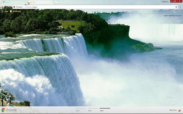 Waterfall Nature  from Chrome web store to be run with OffiDocs Chromium online