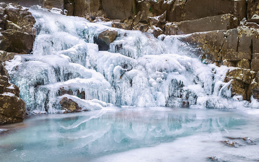 Waterfalls and clear streams  from Chrome web store to be run with OffiDocs Chromium online