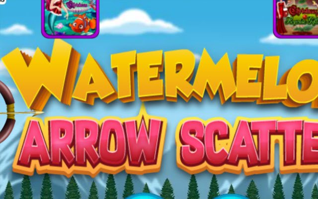 Watermelon Arrow Scatter Game Game  from Chrome web store to be run with OffiDocs Chromium online