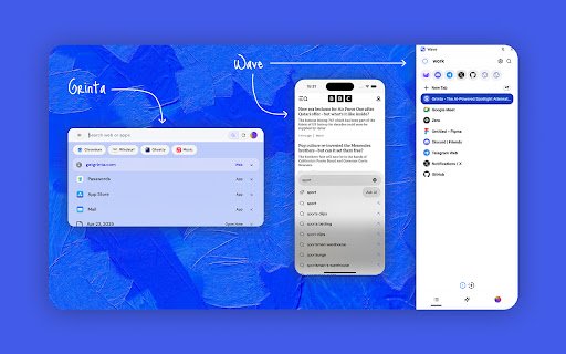 Wave  from Chrome web store to be run with OffiDocs Chromium online