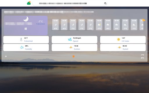 Weather Forecast  from Chrome web store to be run with OffiDocs Chromium online