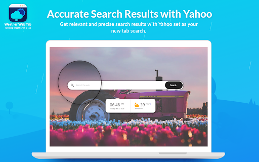 Weather WebTab  from Chrome web store to be run with OffiDocs Chromium online