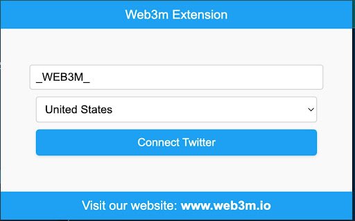 Web3m Extension  from Chrome web store to be run with OffiDocs Chromium online