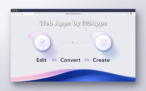 Web Apps by 123apps  from Chrome web store to be run with OffiDocs Chromium online