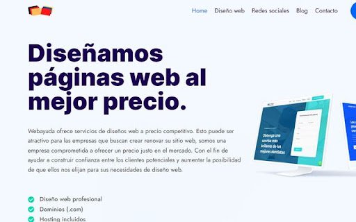 Webayudar Frontpage Background  from Chrome web store to be run with OffiDocs Chromium online