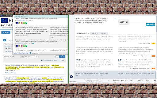Web CAT Search Extender (by Juremy.com)  from Chrome web store to be run with OffiDocs Chromium online